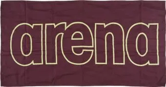 ARENA Gym Smart Towel (red wine-shiny green)
