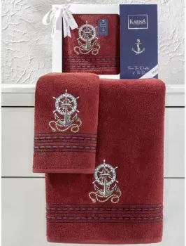 Karna Marin 2 шт 7150445 (бордовый)
