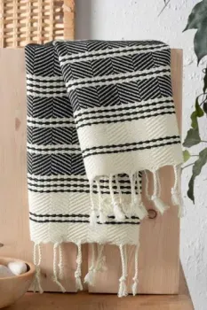 Arya Zigzag 38x68 2 шт (черный)