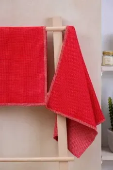 Arya Waffle 45x70 2 шт (красный)
