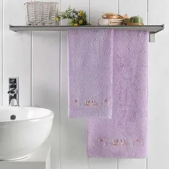 Arya Fluer 50x90, 70x140 2 шт (лиловый)