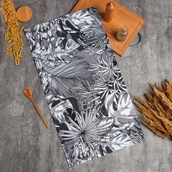 Этель Palm leaves 9322473 (белый/черный)