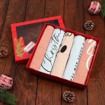 Этель Gift set 5 шт 9275443 (бежевый/голубой/розовый)