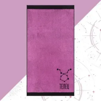Этель Знаки зодиака: Телец 7167014 (розовый/черный)