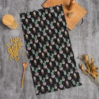 Этель Succulents 6756597 (черный)