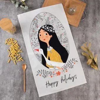 Этель Happy holidays пасхальное 6261137 (серый/черный)