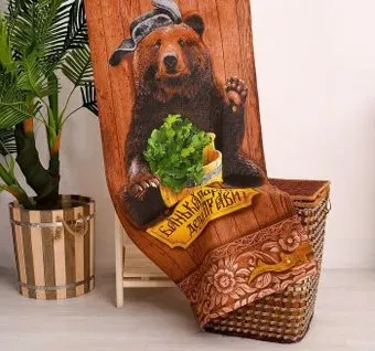 Этель Банька парит 2588691 (коричневый)