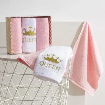Экономь и Я Queen 3 шт 4716383 (белый/розовый)