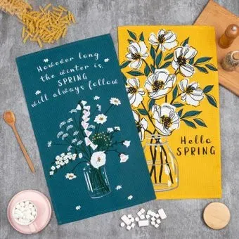 Доляна Hello spring 2 шт 7690559 (голубой/желтый)