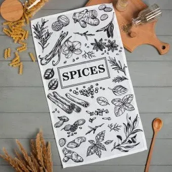 Доляна Spices 7349020 (белый/черный)