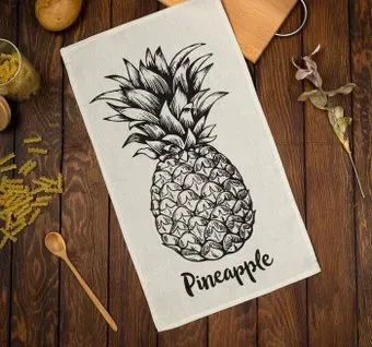 Доляна Pineapple 4136466 (бежевый/черный)