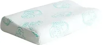 Ambesonne Memorу Foam с валиками с бамбуковым чехлом 45x28 (котики)