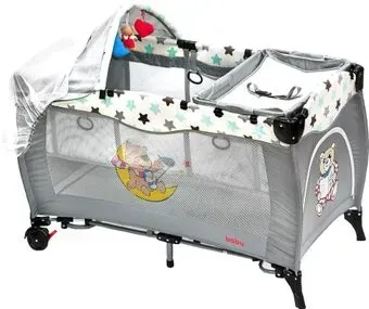 Baby Prestige Delux 2 уровня (серый)