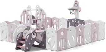 UNIX kids SUPREME Space 200x240 Rose с качелями