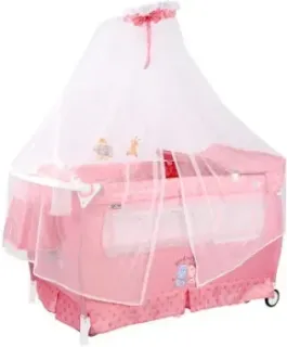 Lorelli Sleep'n'Dream 2 Layers Plus Rocker 2020 (pink hippo)