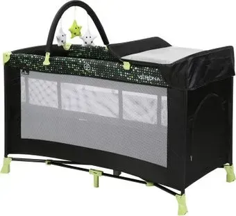 Lorelli Verona 2 Layers Plus 2020 (black&amp;green dots)