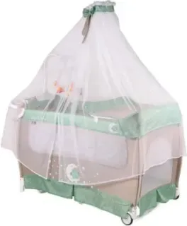 Lorelli Sleep'n'Dream 2 Layers Plus Rocker 2018 Green Beige