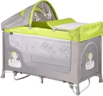 Lorelli San Remo 2 Layers Plus Rocker 2019 green&amp;grey elephant