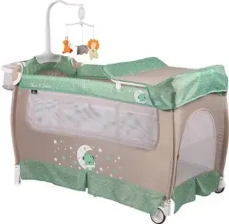 Lorelli Sleep'n'Dream 2 Layers Plus 2019 Green Beige Moon Bear