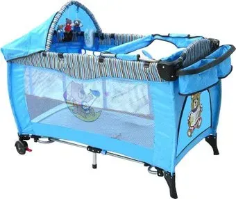 Baby Prestige Delux 2 уровня (голубой)