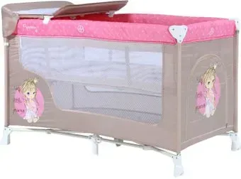Lorelli Baby Nanny 2 Layers 2017 Beige&amp;Rose Princess