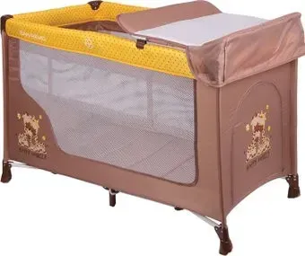 Lorelli San Remo 2 Layers 2018 Beige&amp;Yellow Happy Family