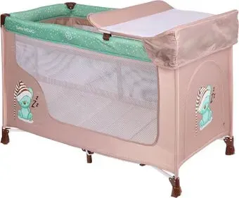 Lorelli San Remo 2 Layers 2018 Beige&amp;Green Sleeping Bear