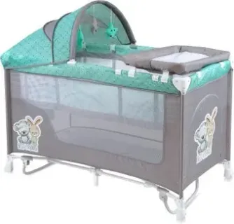 Lorelli Nanny 2 Rocker Grey&amp;Green Best Friends [10080161704]