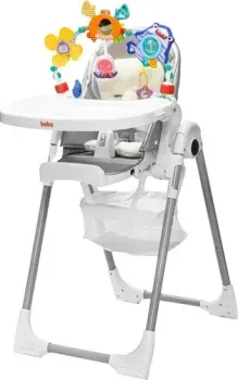 Baby Prestige Junior Lux+ (silver) с развивающей дугой Веселый краб