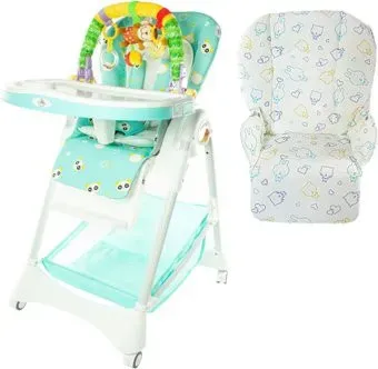 ForKiddy Podium Toys 0+ (два чехла +х/б вкладыш, бирюзовый)