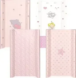 Lorelli Hard Diaper Changing Mat Long 50x80 см (розовый, в ассортименте)