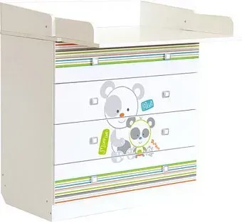 Polini Kids Simple 1580 Панды (белый)