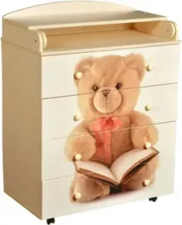 Кедр Victoria 804 МДФ Teddy (слоновая кость)