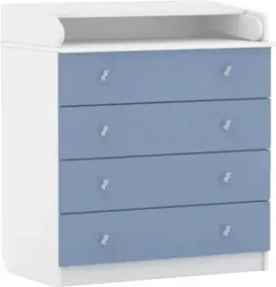 Polini Kids Simple 1580 (белый/синий)
