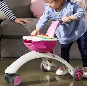 Tiny Love 5 в 1 Here I Grow Walk Behind & Ride-On (розовый)