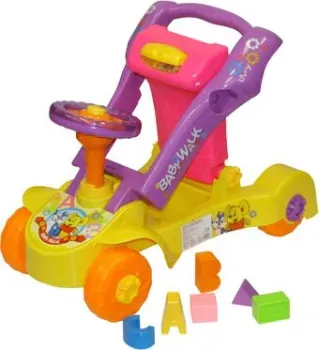 Lorelli Walker Car (розовый/желтый)