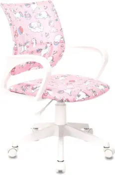 Бюрократ Burokids 1W (розовый единороги/пластик белый)