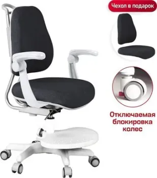 Anatomica Ragenta с подлокотниками (черный)