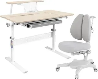 Anatomica Dunga Armata с надстройкой, органайзером и подставкой для книг (клен/серый/серый)