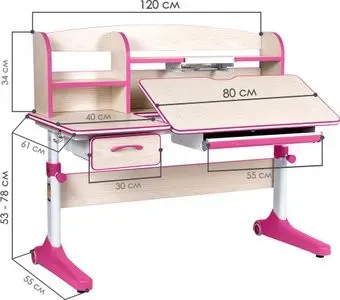 Anatomica Uniqa (клен/розовый)