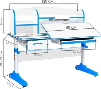 Anatomica Uniqa (белый/голубой)