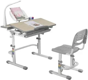 Fun Desk Lavoro (серый/дерево)