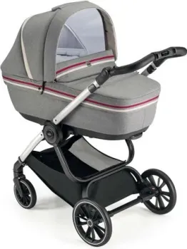 CAM Milano (2 в 1, бордовые полосы)
