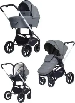 Rant MOWbaby Zoom PU (3 в 1, silver grey)