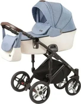 Nuovita Carro Sport (2 в 1, джинсовый/белый)