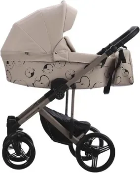 BEBETTO Magnum Light SE (2 в 1, 08 светло-бежевый/бежевая рама)