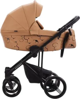BEBETTO Magnum Light SE Pro (2 в 1, 04 рыжая кожа/черная рама)