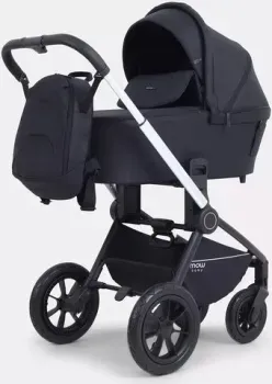 MOWbaby Zoom air RA086 (2 в 1, silver black)