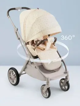 Happy Baby Luna 360 с поворотным блоком (beige)