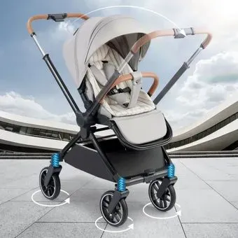Happy Baby Celine с перекидной ручкой (grey)